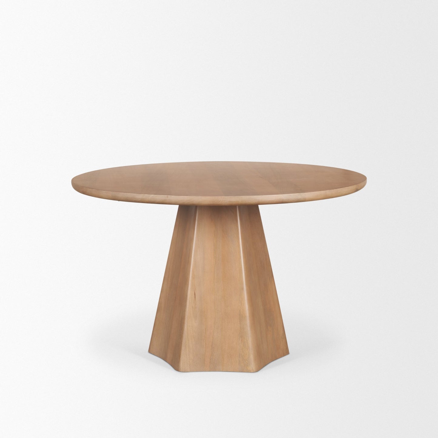 Jovani Dining Table Light Brown | Wood | 48’’ - dining-table