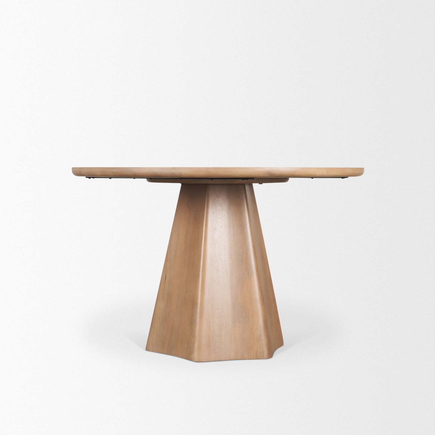 Jovani Dining Table Light Brown | Wood | 48’’ - dining-table