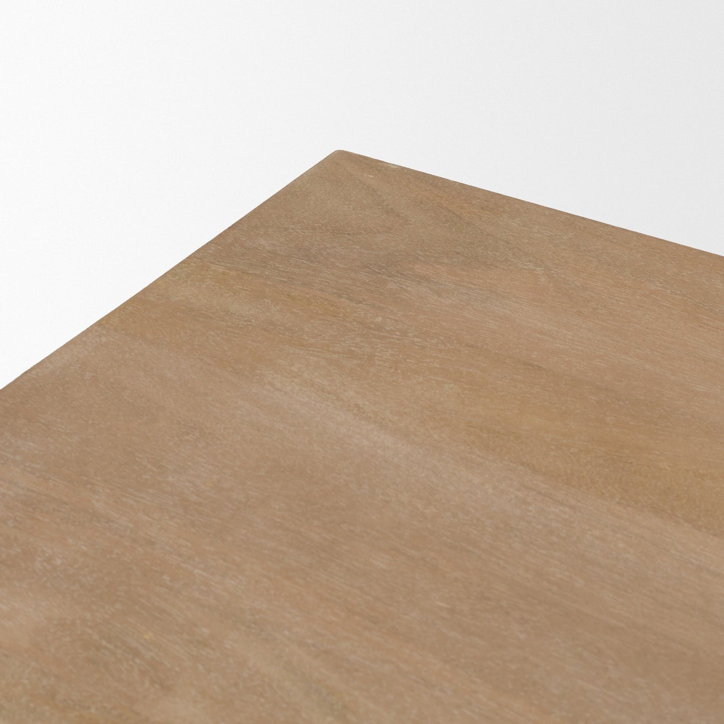 Grier Office Desk Light Brown Wood | Cane Accent - office