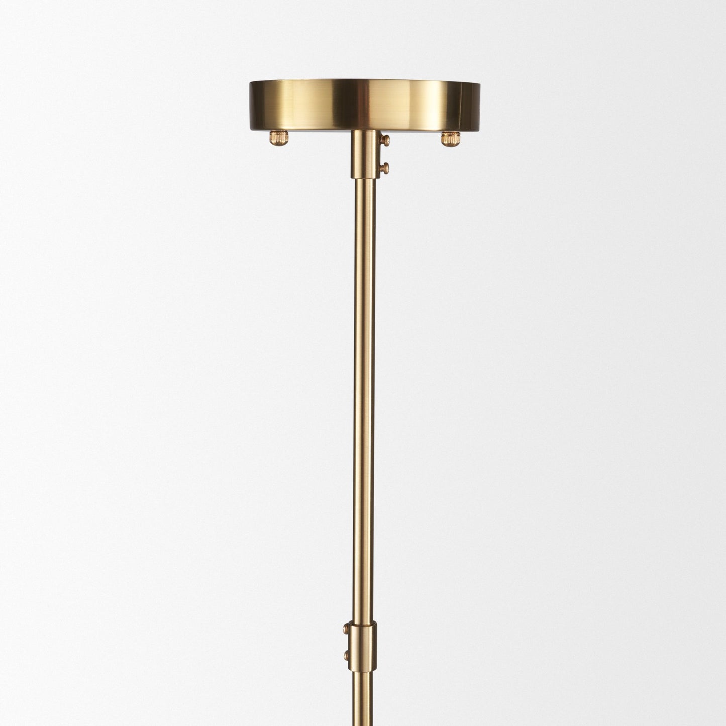 Elsa Chandelier Gold Metal | Frosted Glass - chandeliers