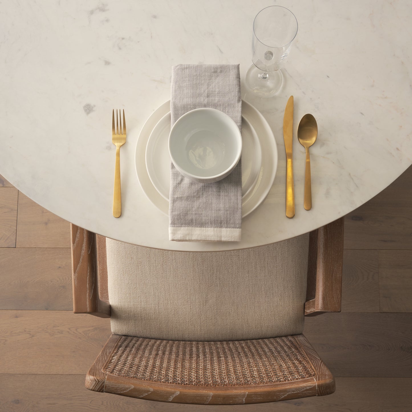 Clara Dining Chair Cream Fabric |Brown Wood (Armchair) - dining-chairs