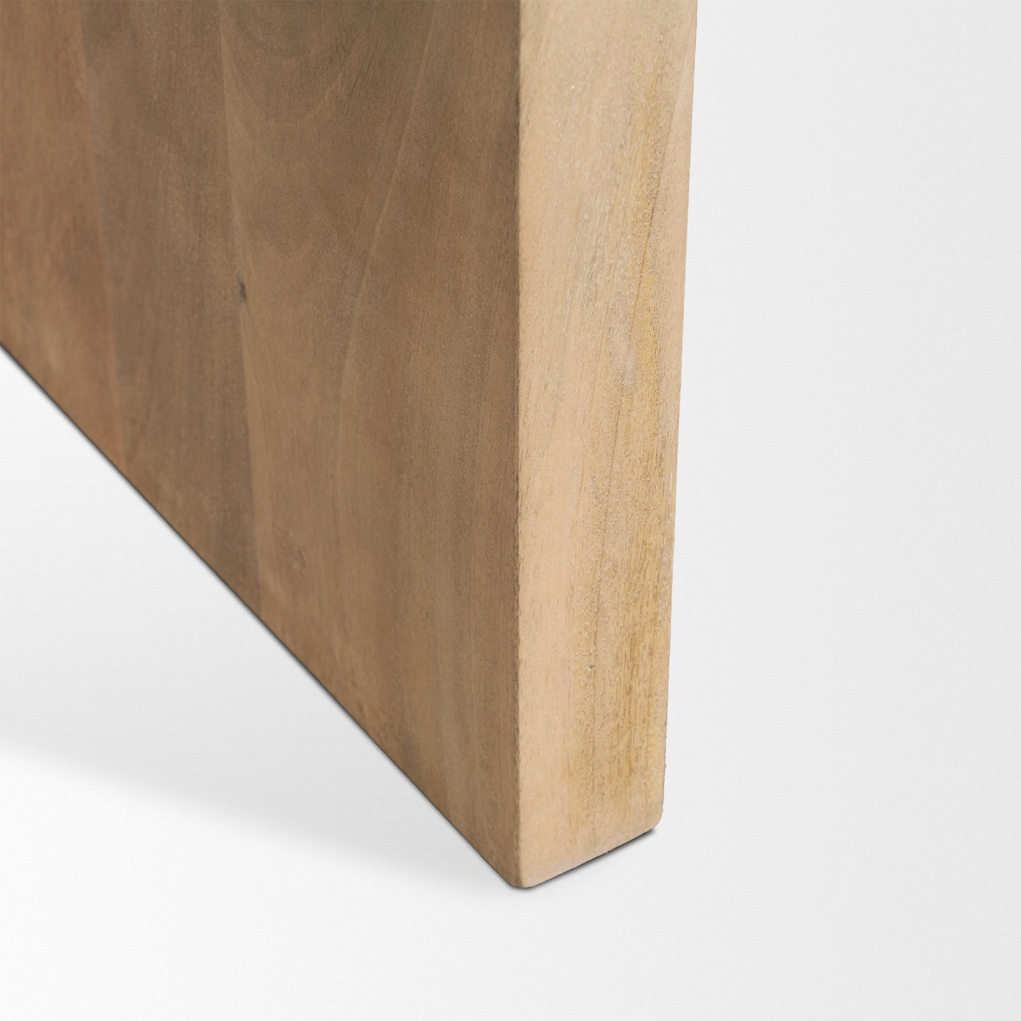 Bianca Wood and Marble Accent Table