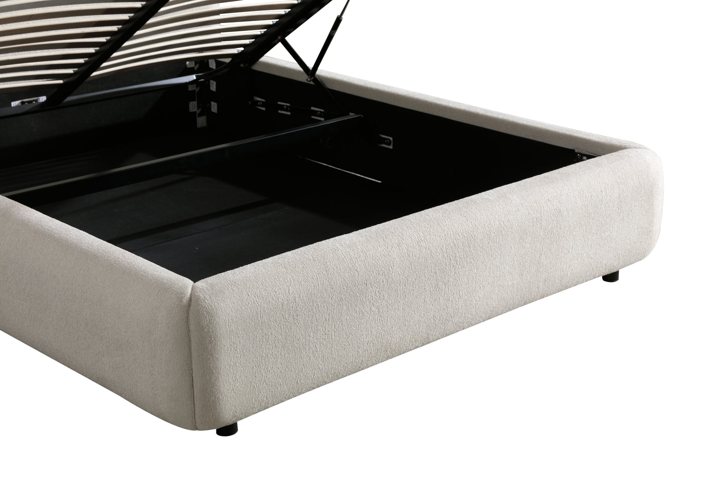 Serene Upholstered Storage Bed