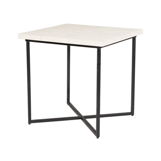 5Th Avenue Side Table - Matte - lh-import-side-tables