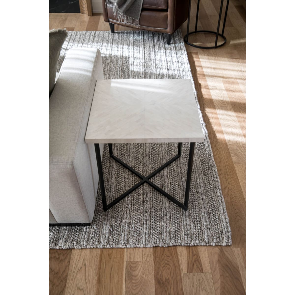 5Th Avenue Side Table - Matte - lh-import-side-tables