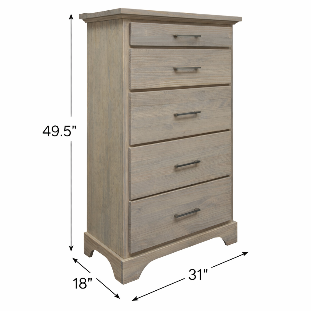 Ombre 5 Drawer Chest