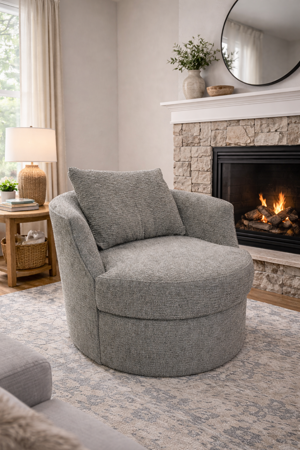 Judi Swivel Accent Chair