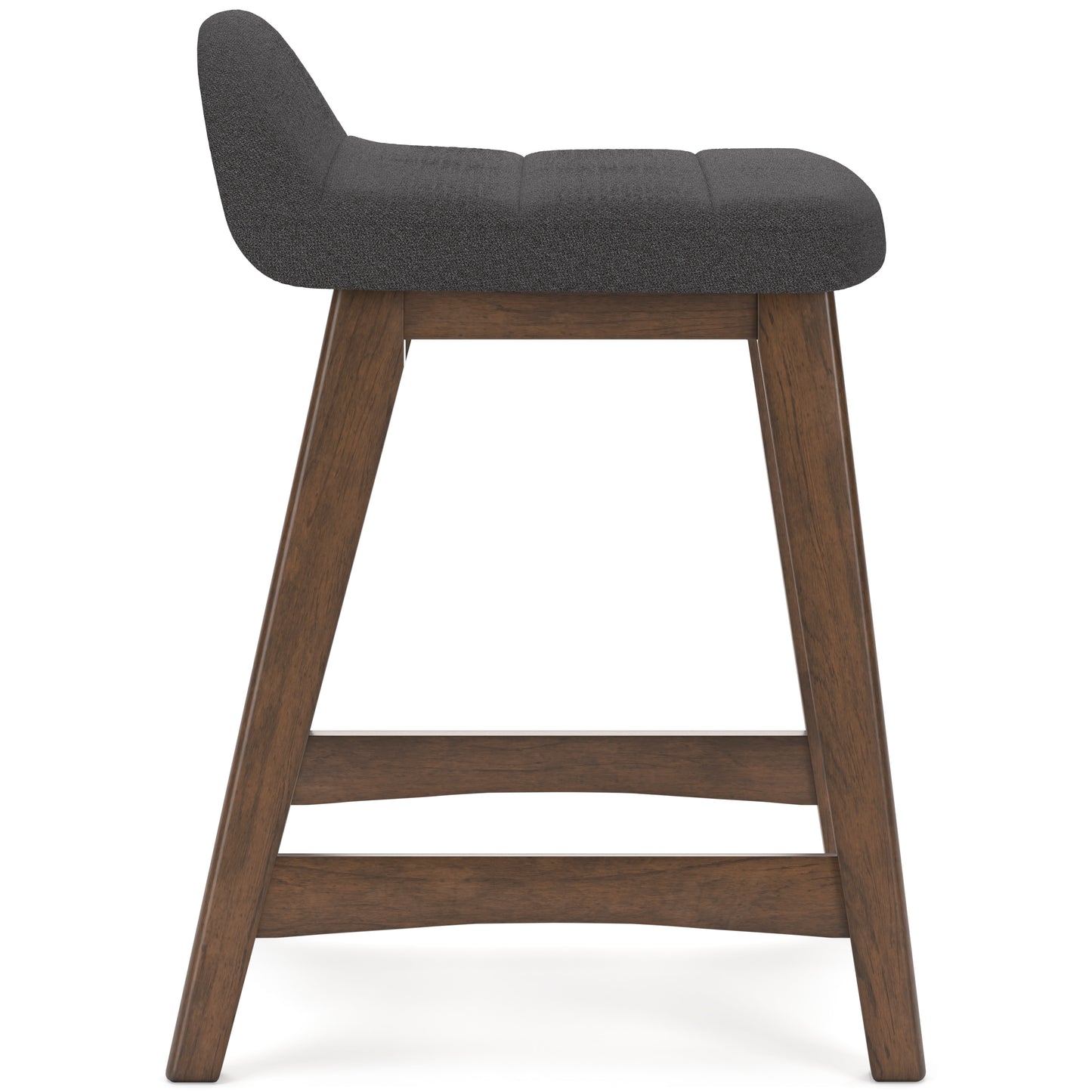 Lyncott Upholstered Barstool Charcoal