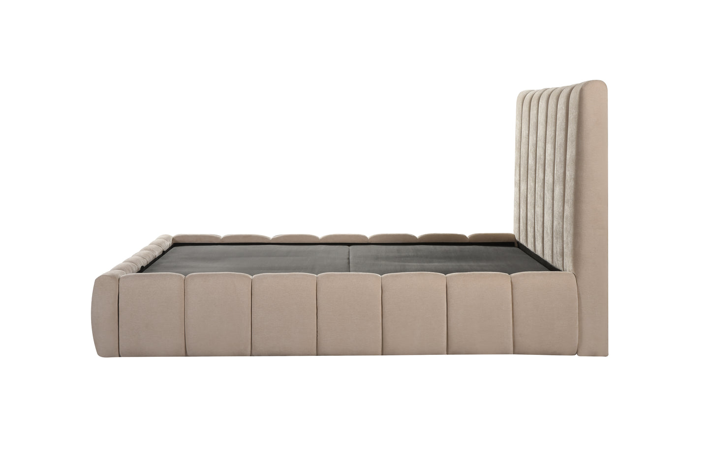 Devon Upholstered Hydraulic Lift Storage Bed