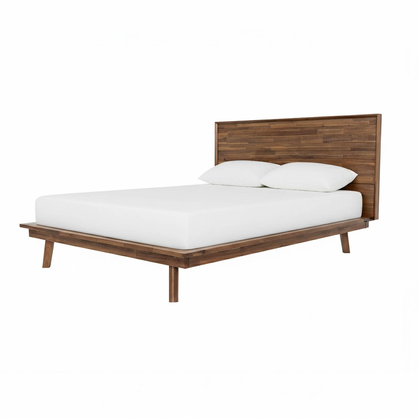 Gia King Bed - Warm Pecan