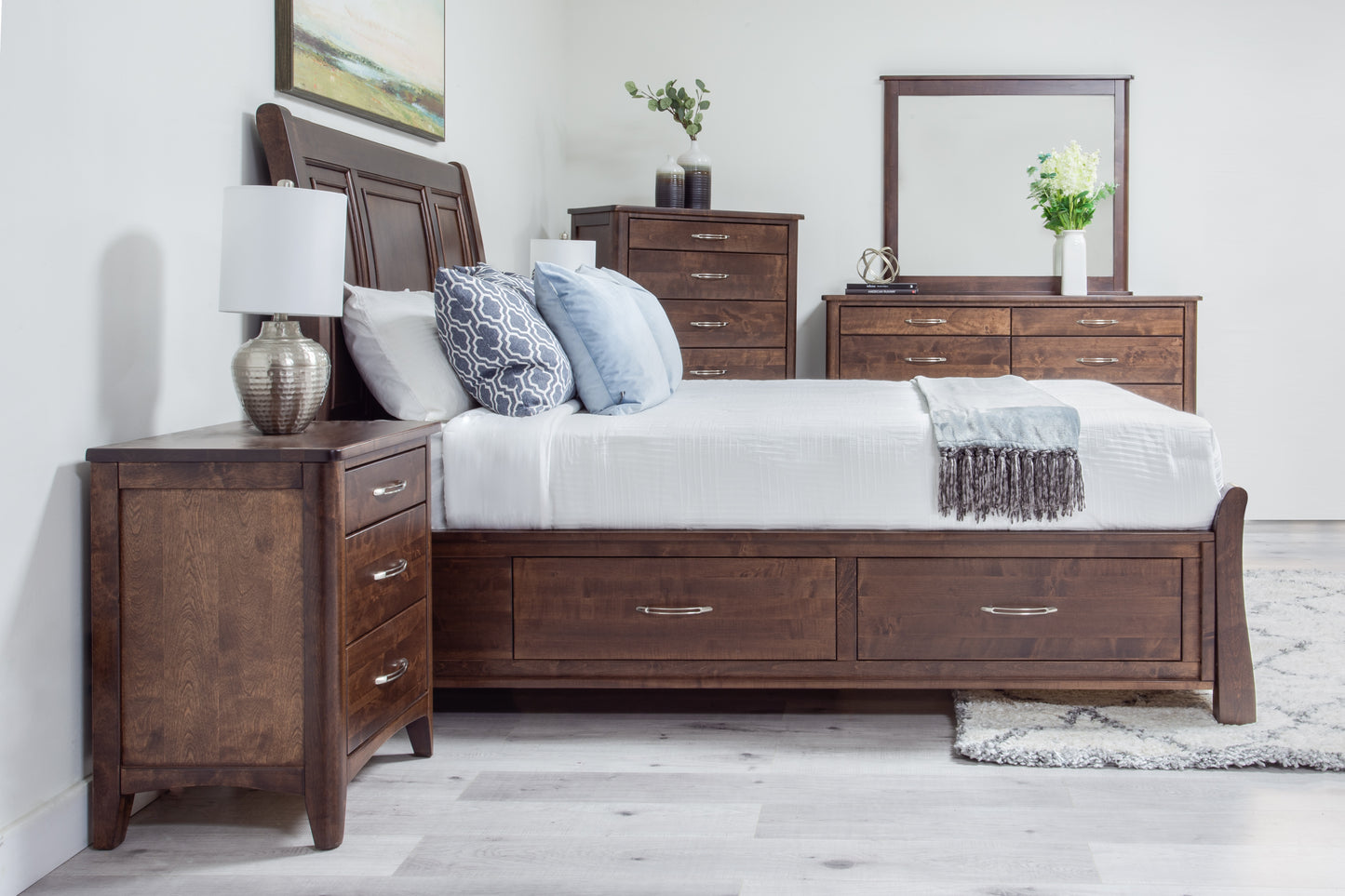Whistler Maplewood Storage Bed