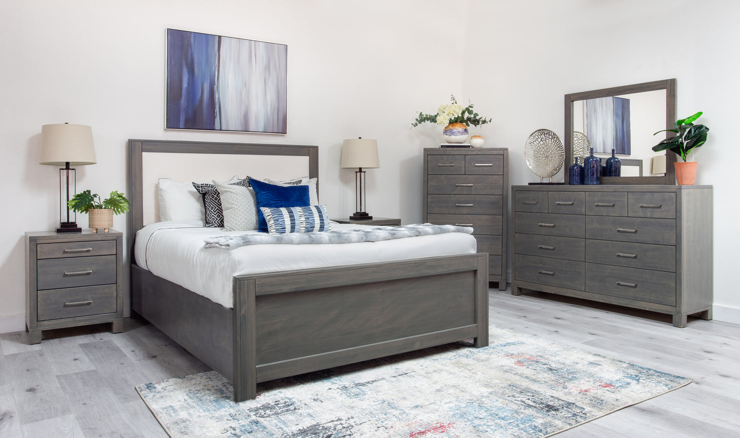 Delta Maple wood Storage Bed