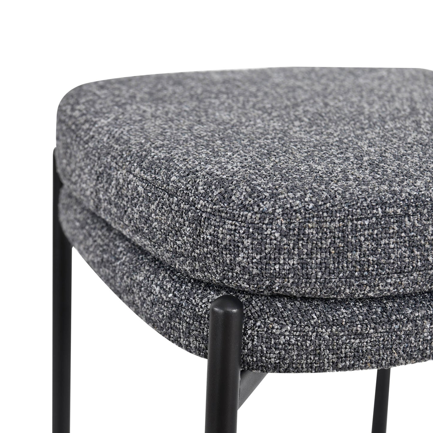 Nina Counter Stool - Chunky Grey