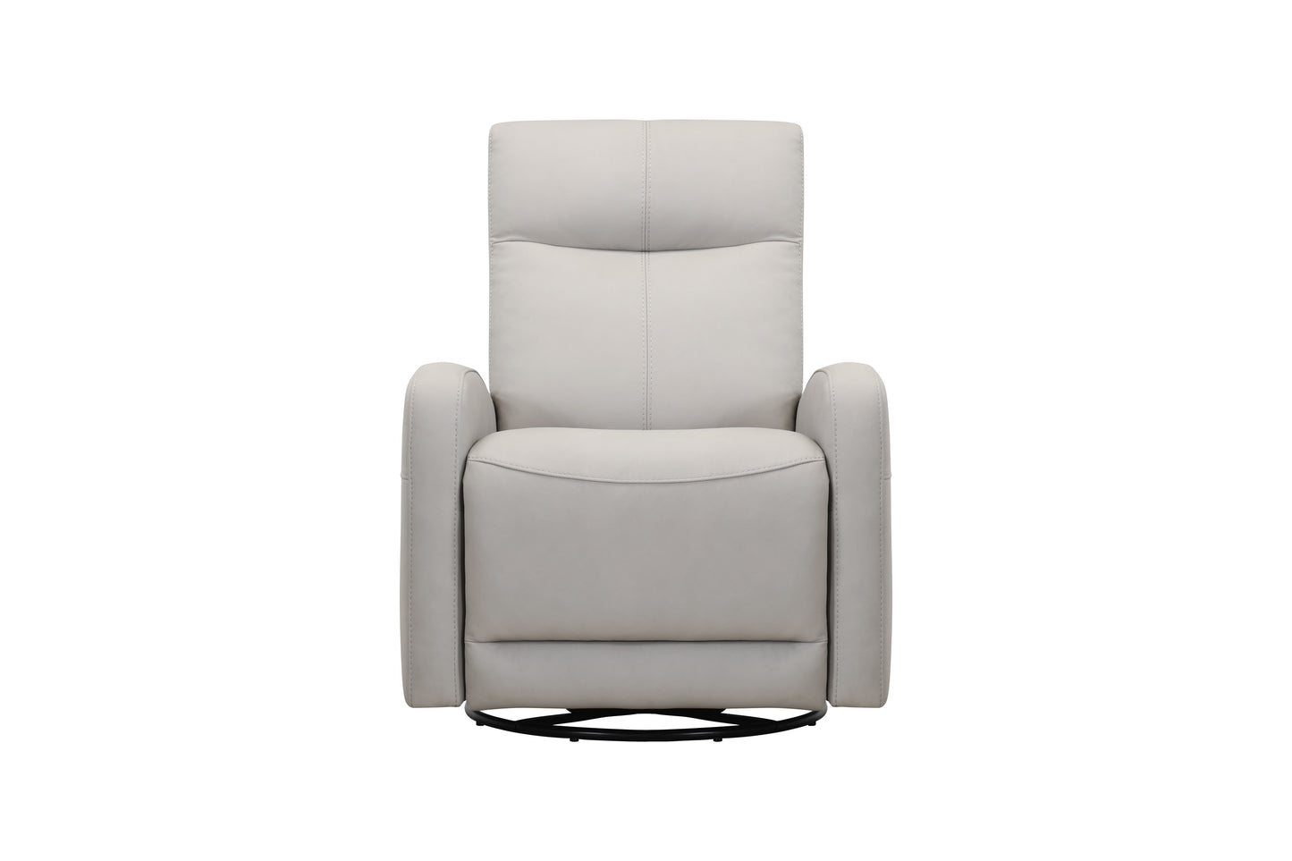 Sofia Leather Swivel Power Recliner Chair-Light Taupe