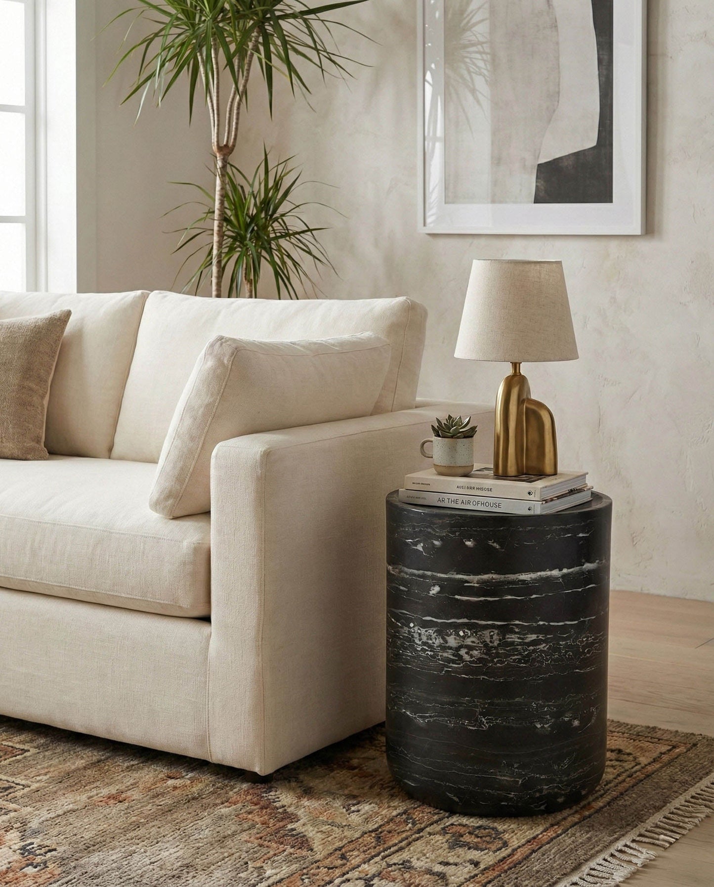 Geri Side Table - Nero