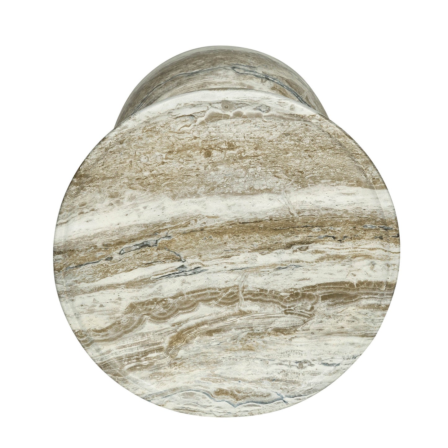 Temple Side Table - Grey Mist