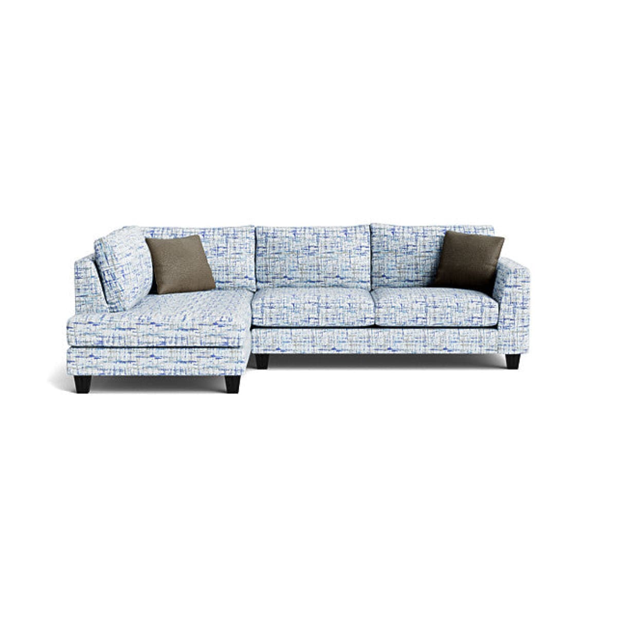 Adia Sofa - Sectional - Graffiti Navy