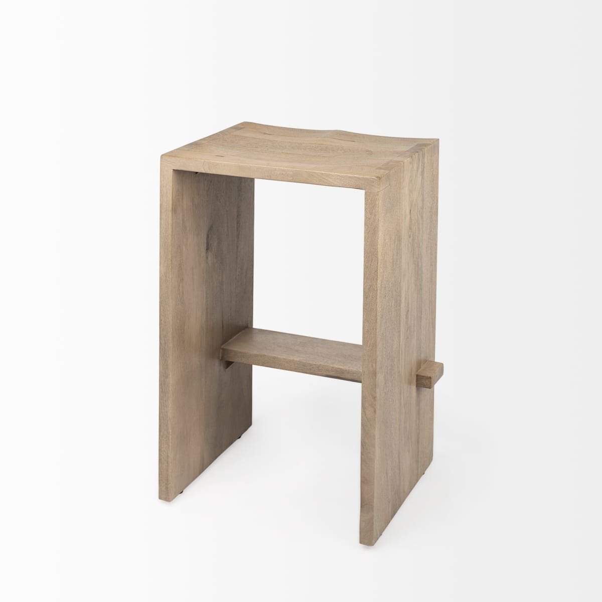 Aida Bar Counter Stool Light Brown | Counter - bar-stools