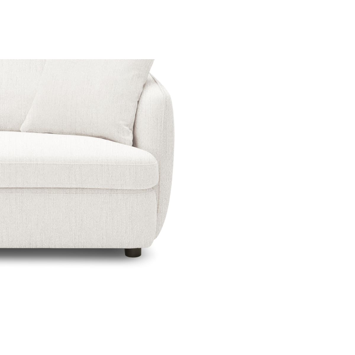 Amy Sofa | Ivory Fabric - lh-import-sofas