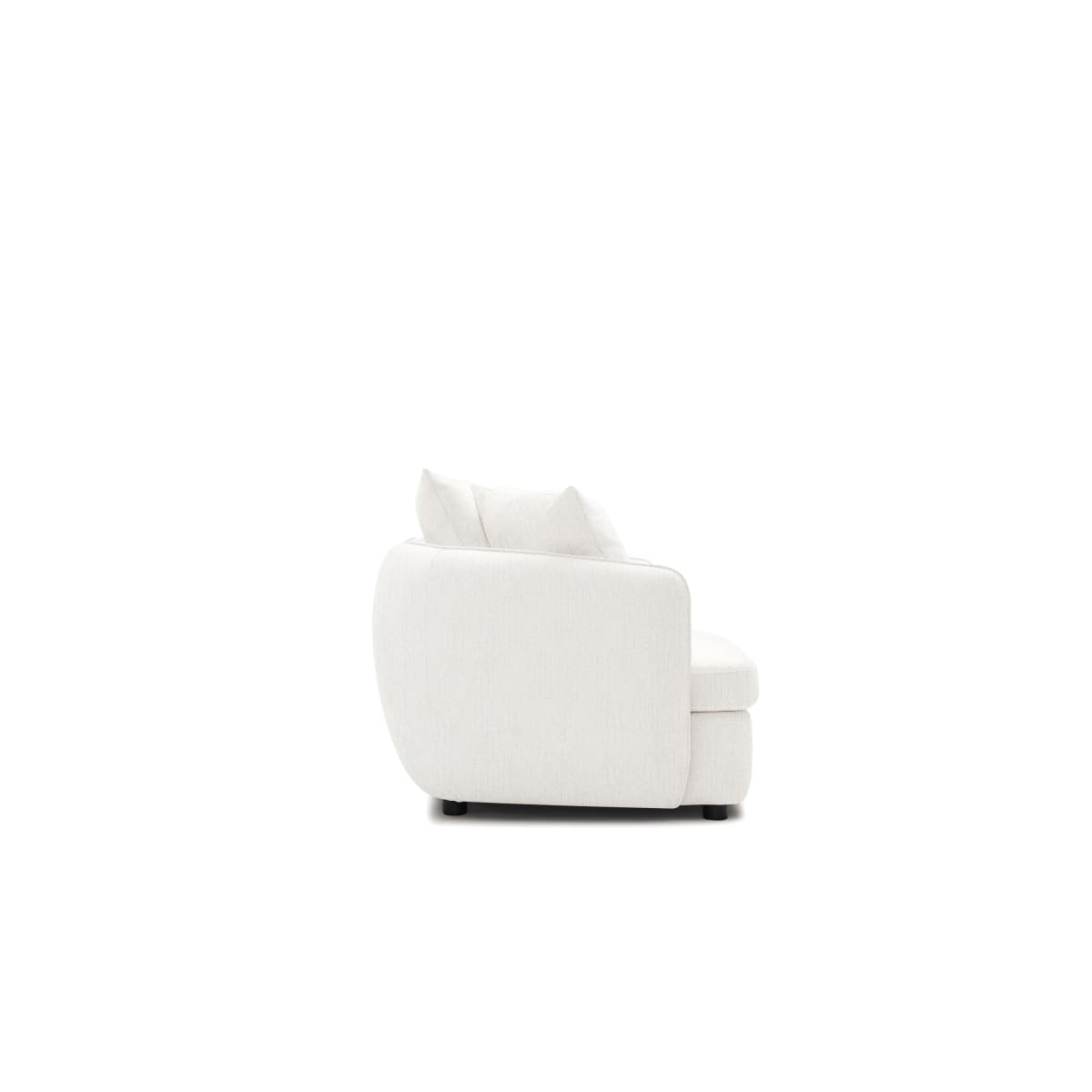 Amy Sofa | Ivory Fabric - lh-import-sofas