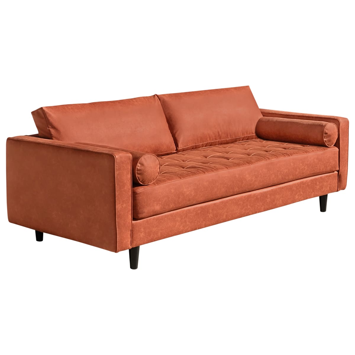 Angela Fabric Sofa - 87x39x35 - Sofa