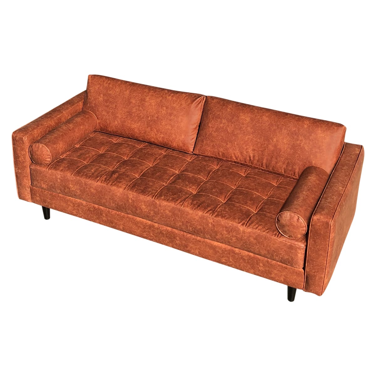 Angela Fabric Sofa - 87x39x35 - Sofa