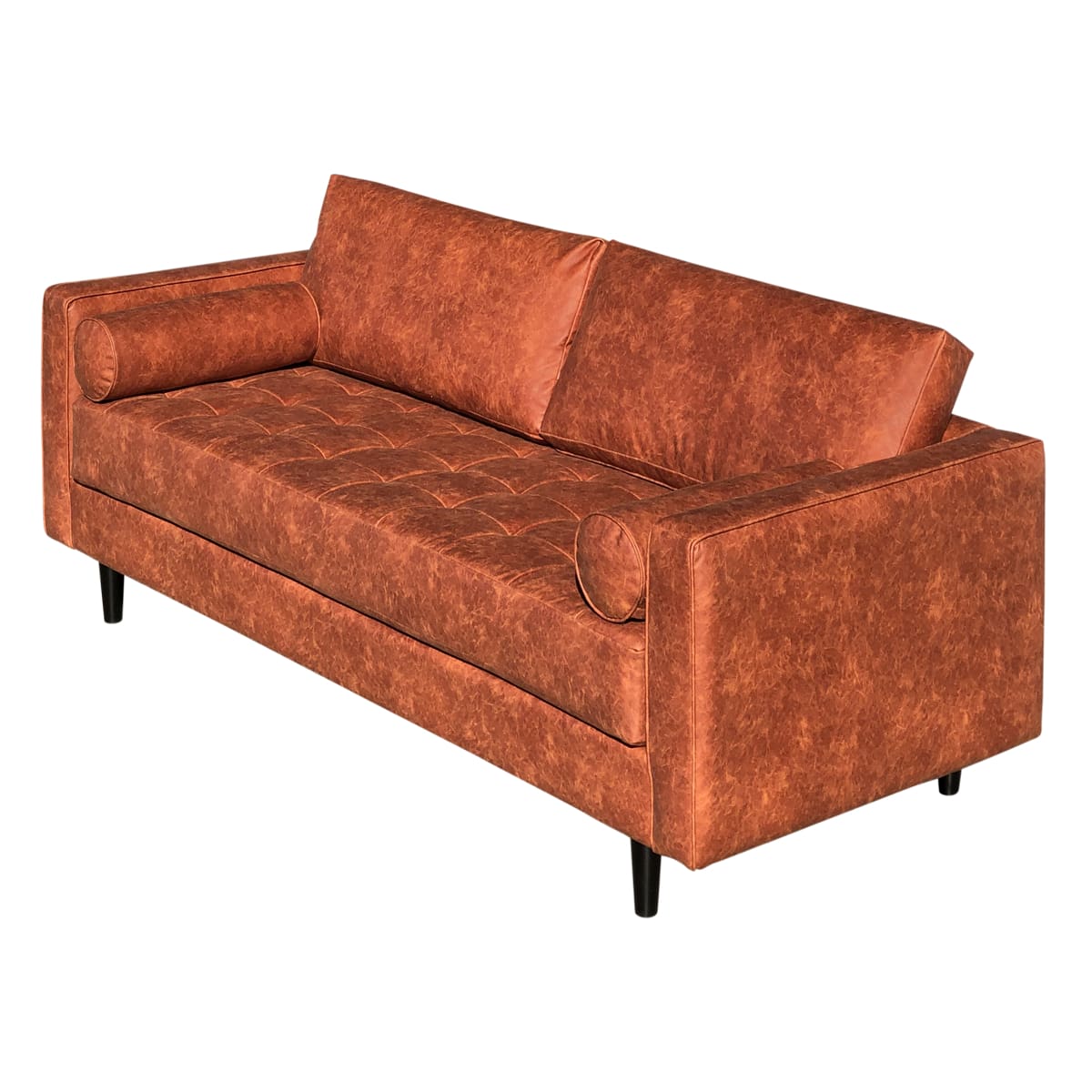 Angela Fabric Sofa - 87x39x35 - Sofa