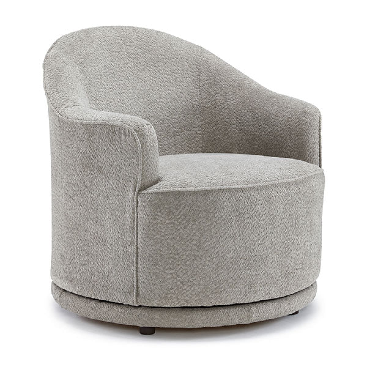 April Swivel Barrel Chair - accent-chairs