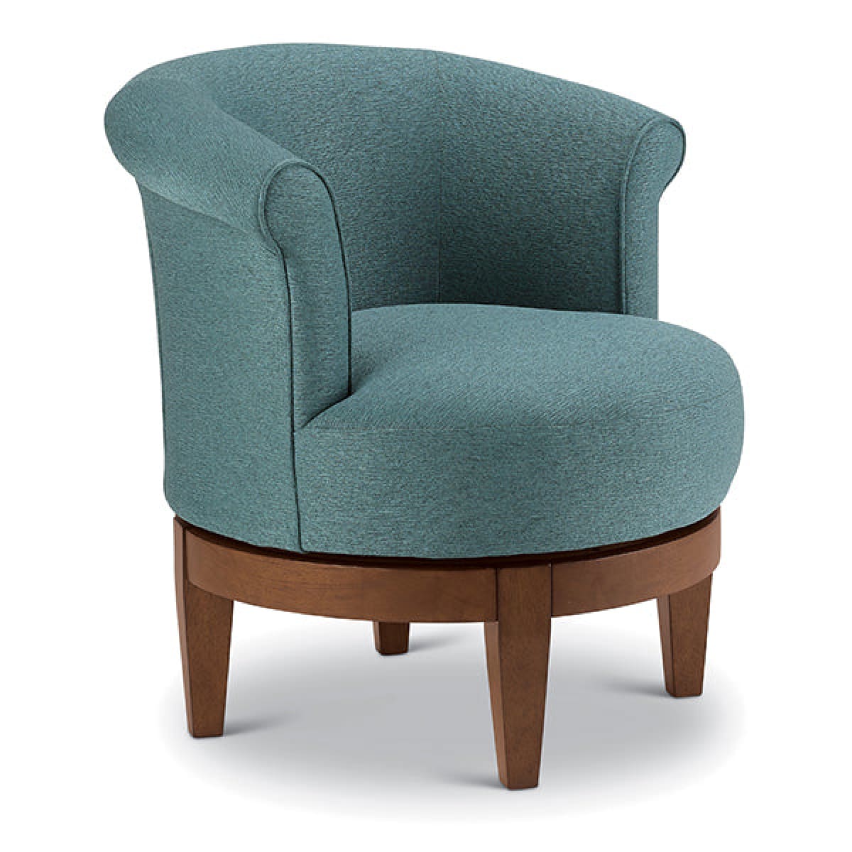 Attica Swivel Barrel Chair - accent-chairs