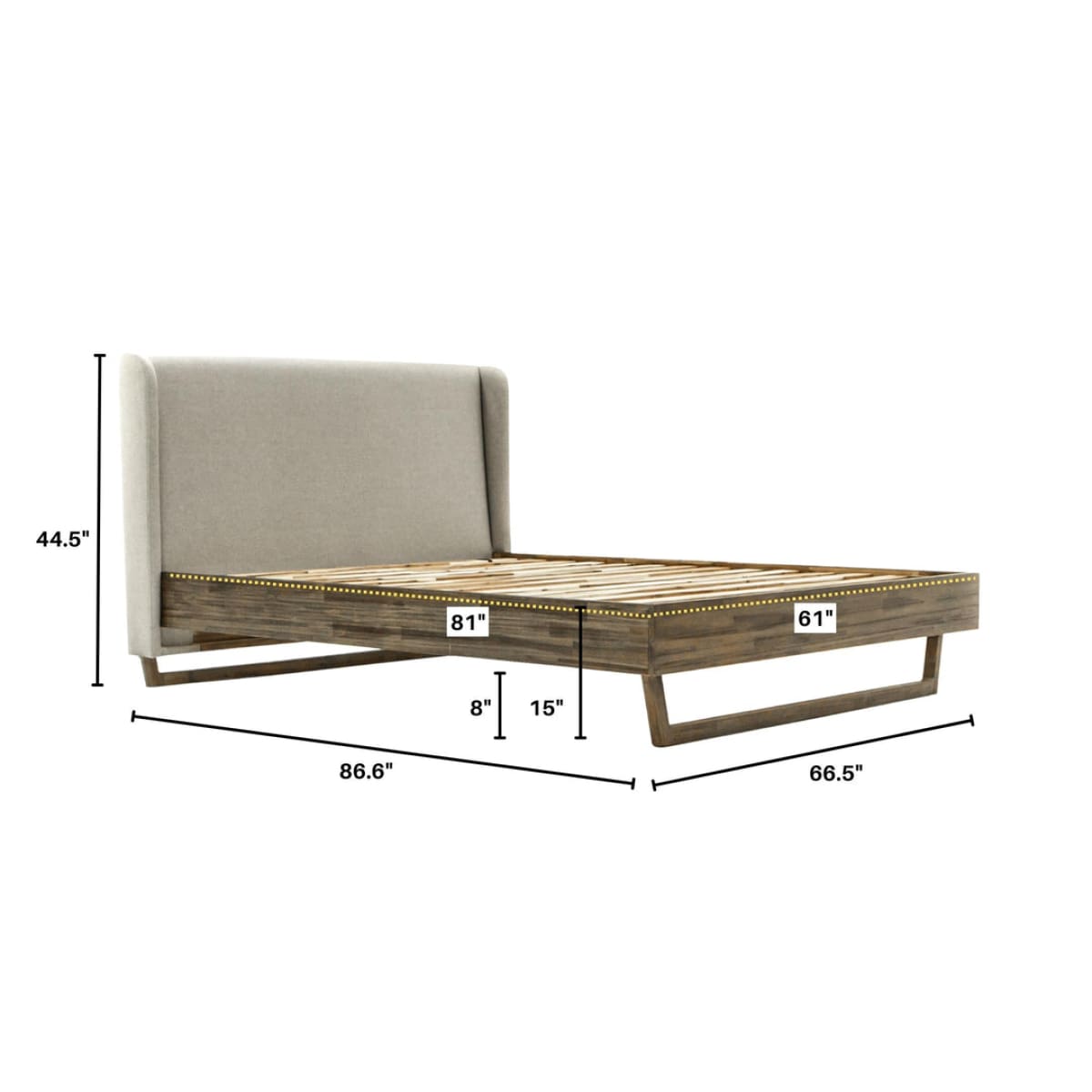 Aura Queen Bed - lh-import-beds