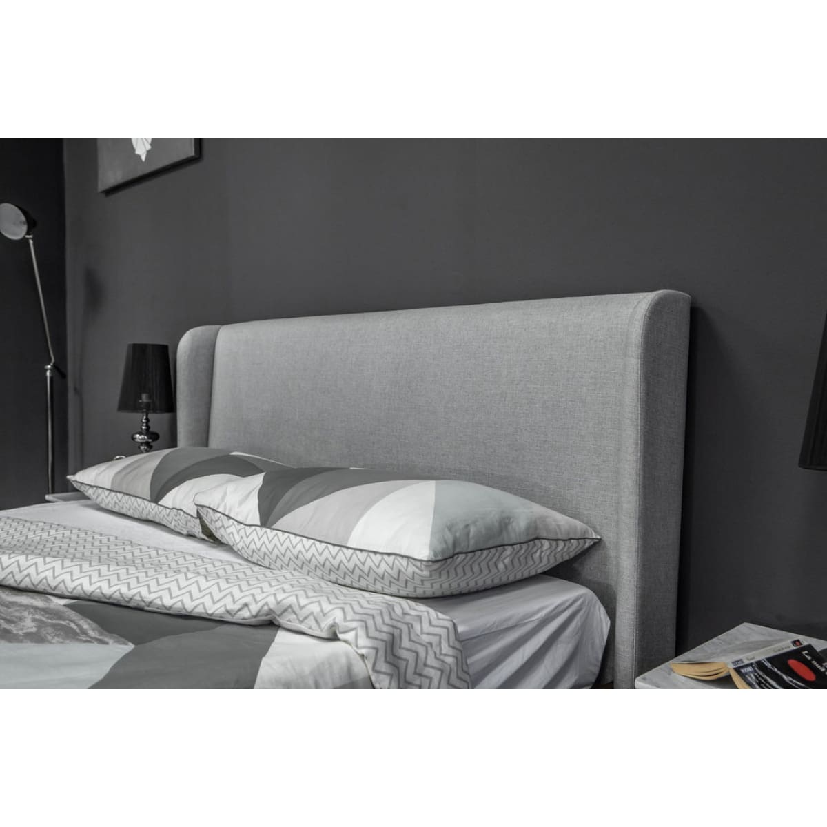 Aura Queen Bed - lh-import-beds