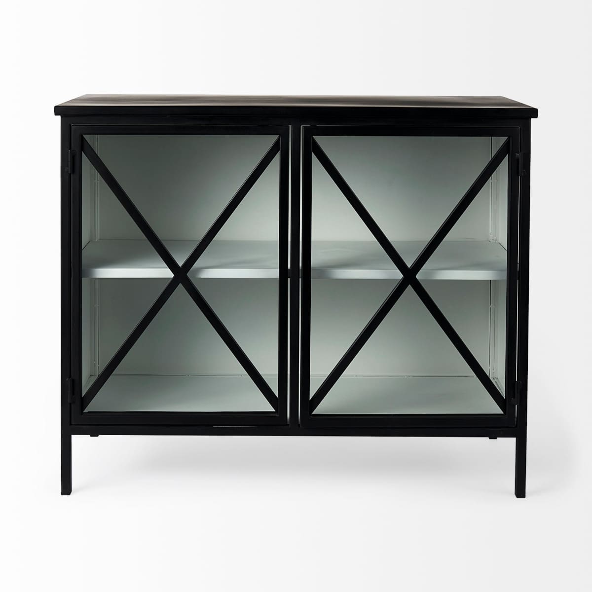 Aurelia Accent Cabinet Black Metal - acc-chest-cabinets