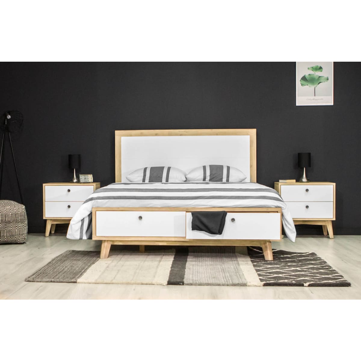 Ava King Bed - lh-import-beds