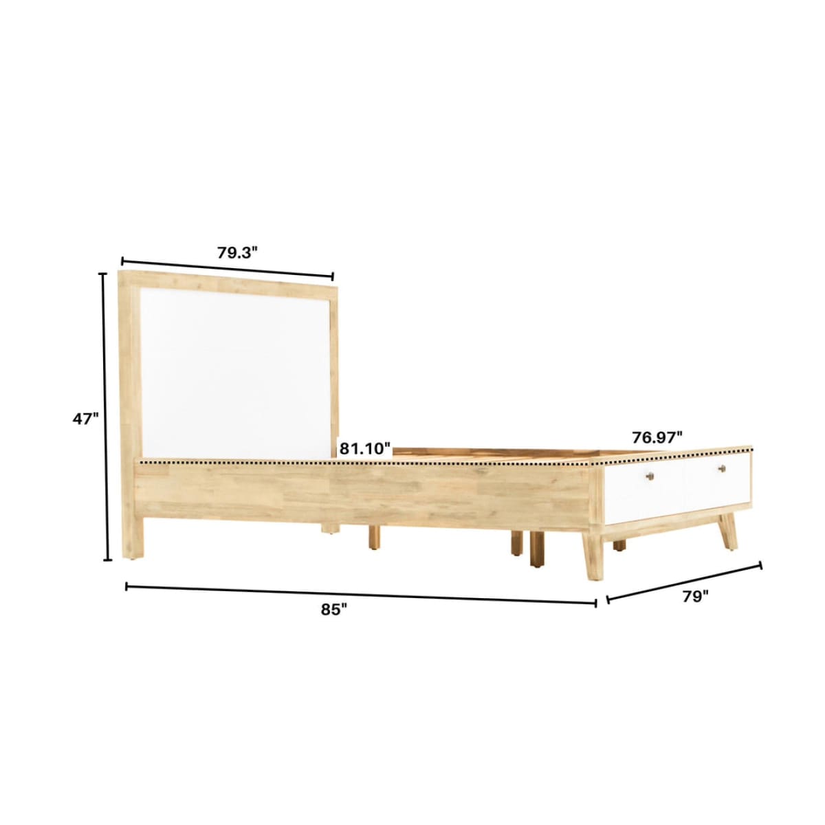 Ava King Bed - lh-import-beds
