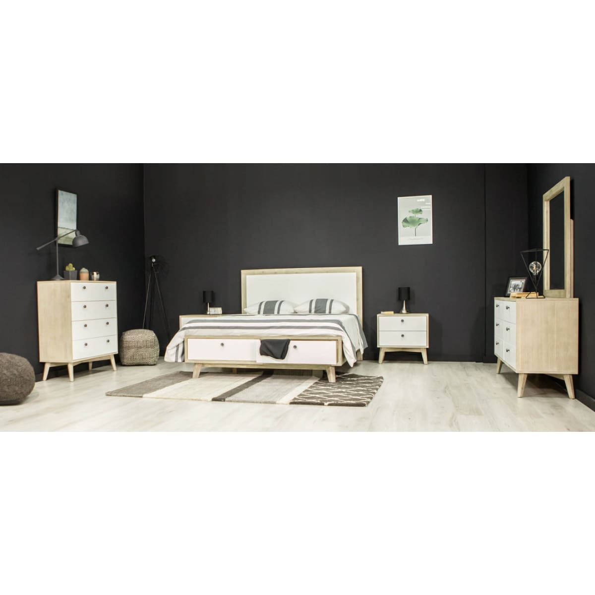 Ava King Bed - lh-import-beds