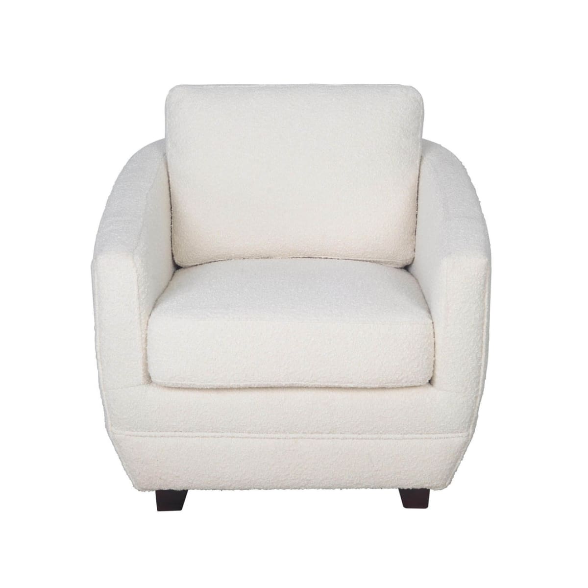 Baltimo Club Chair - Boucle Cream - lh-import-accent-club-chairs