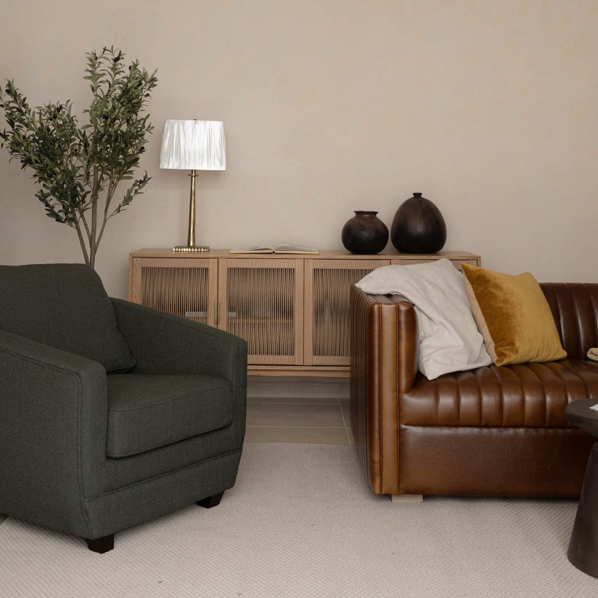 Baltimo Club Chair - Evergreen - lh-import-accent-club-chairs