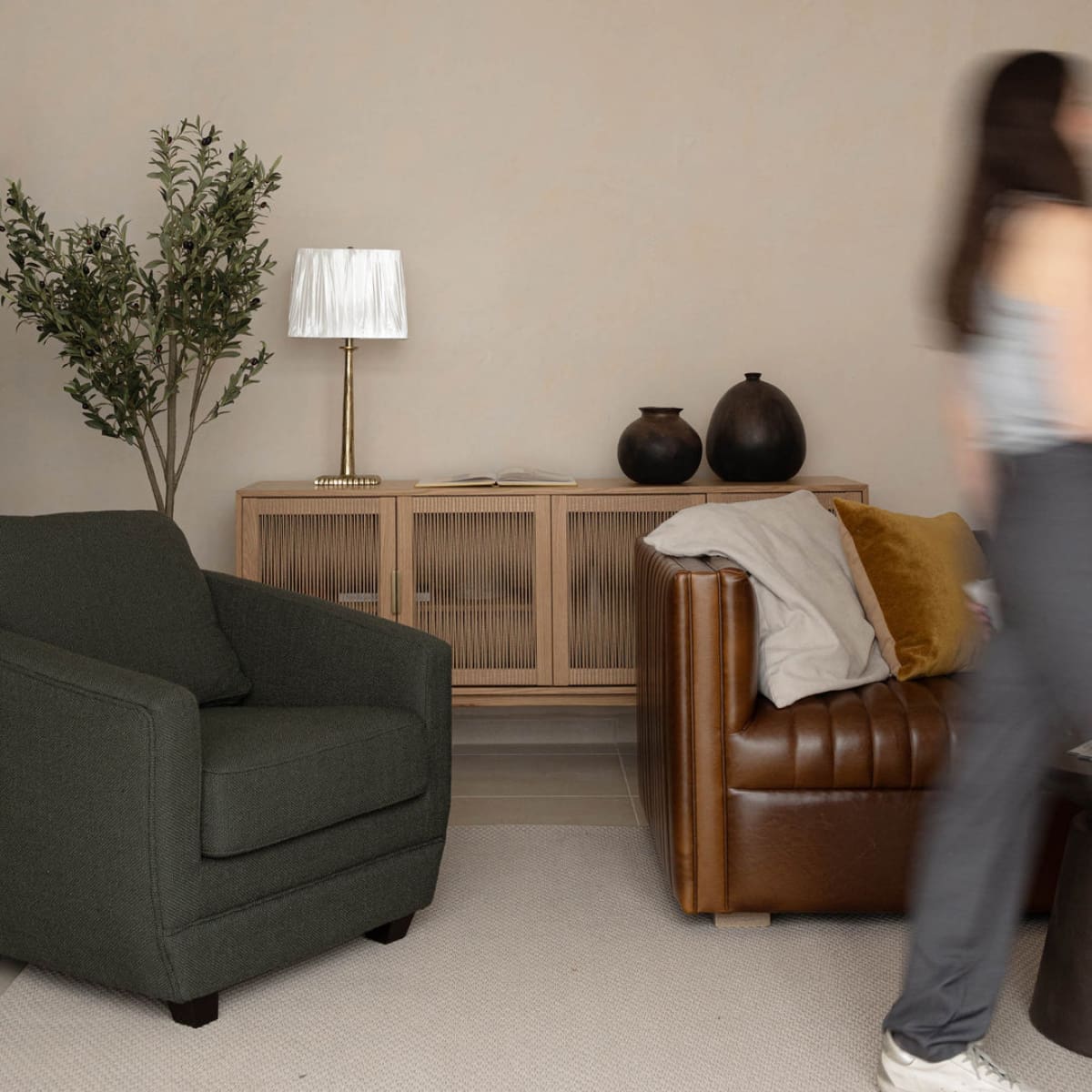 Baltimo Club Chair - Evergreen - lh-import-accent-club-chairs