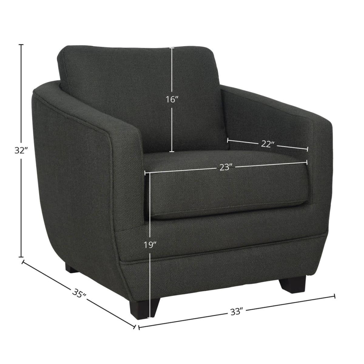 Baltimo Club Chair - Evergreen - lh-import-accent-club-chairs