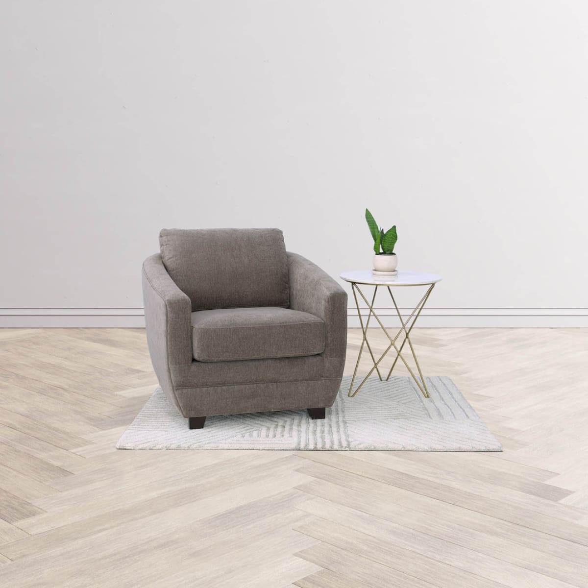 Baltimo Club Chair - Pecan Brown - lh-import-accent-club-chairs