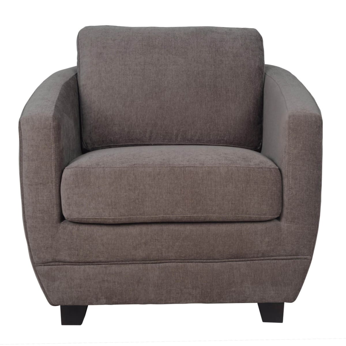 Baltimo Club Chair - Pecan Brown - lh-import-accent-club-chairs