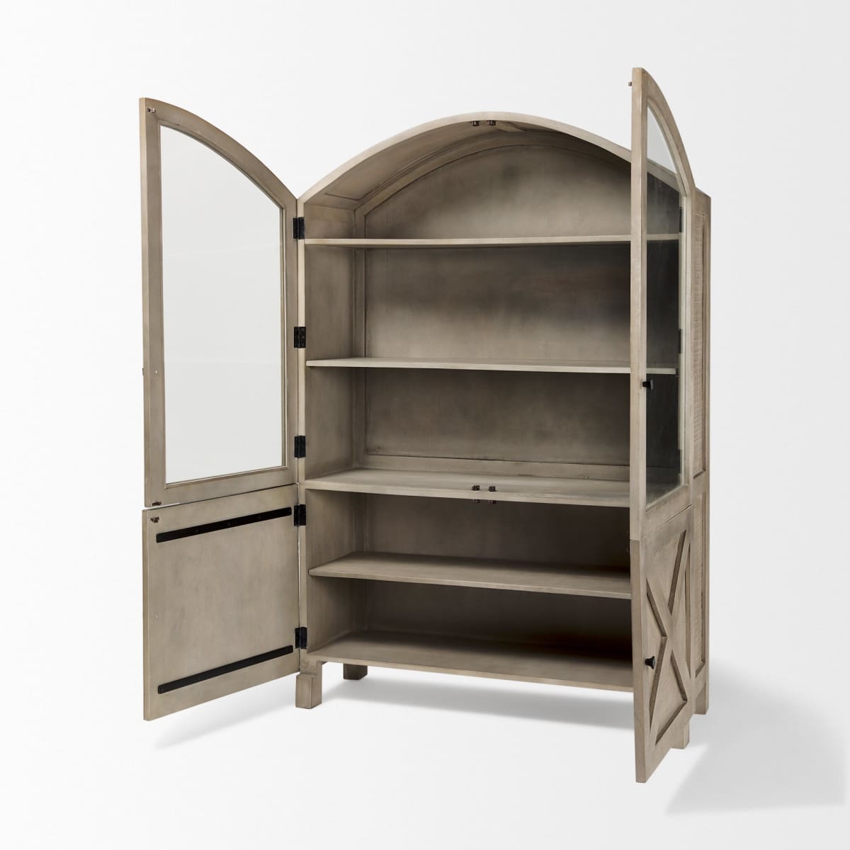 Barrett Cabinet Brown Wood - cabinets