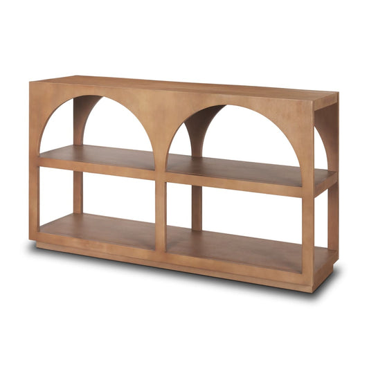 Bela Console Table Brown Wood | Small - console-tables