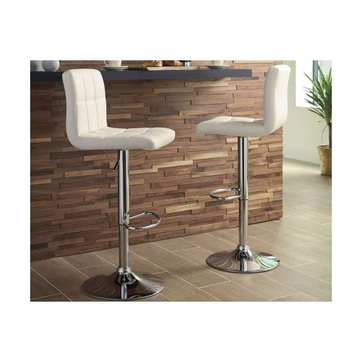Bellatier Bone Adjustable Height Bar Stool - BAR STOOL