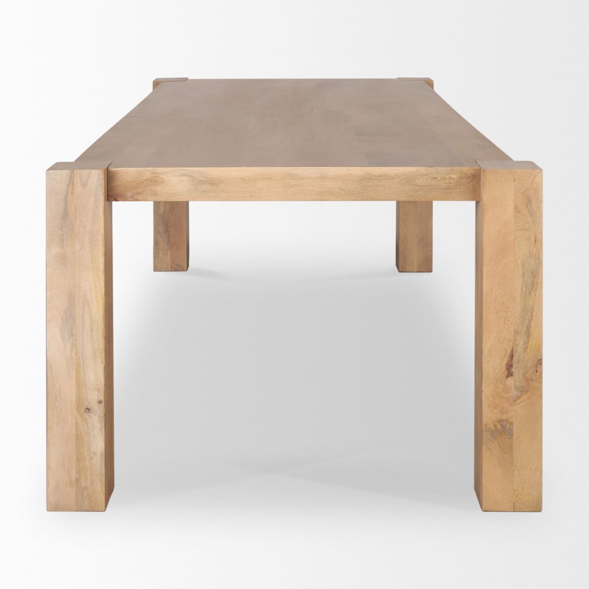 Beth Dining Table Light Brown - dining-table