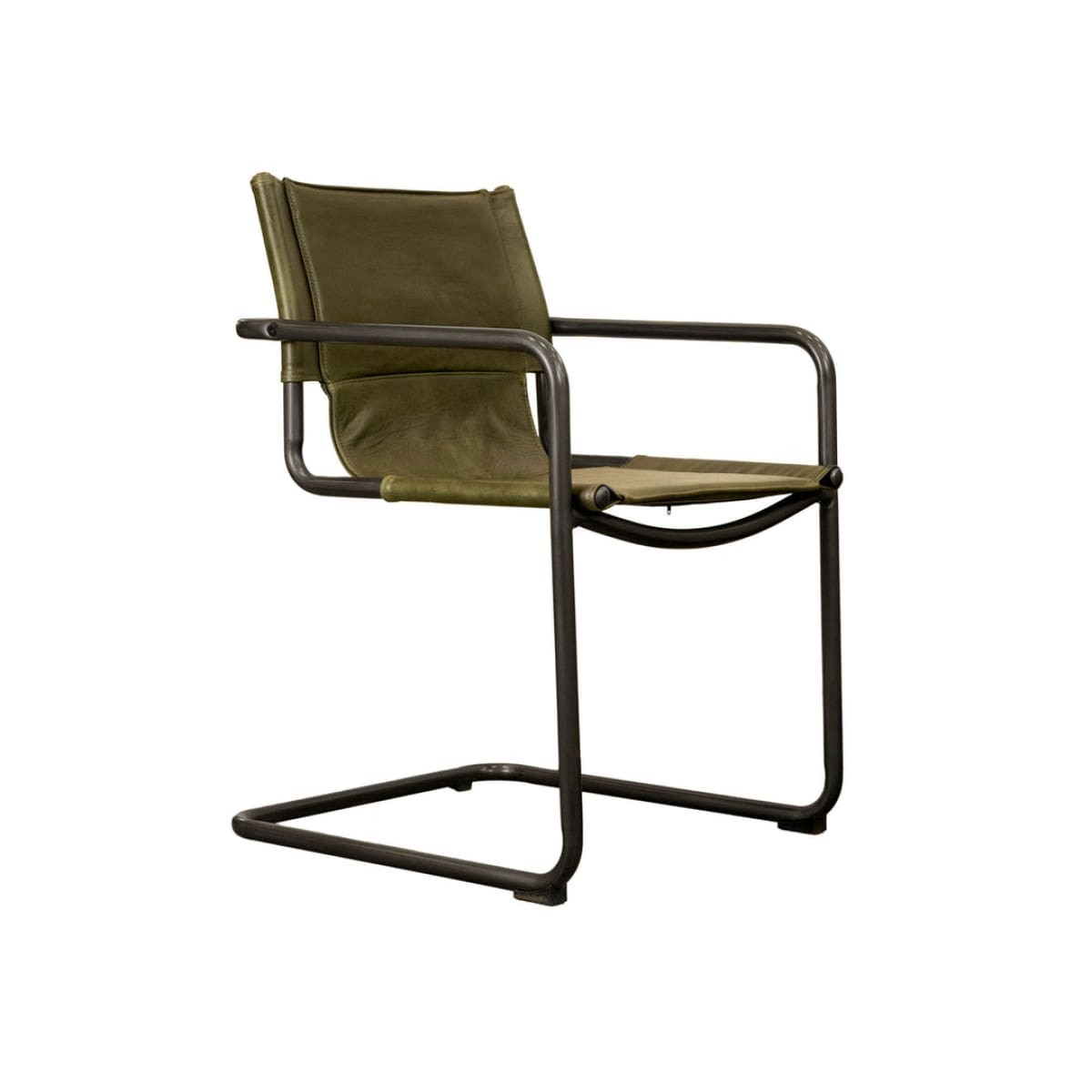 Billy Arm Dining Chair - Matcha - lh-import-dining-chairs