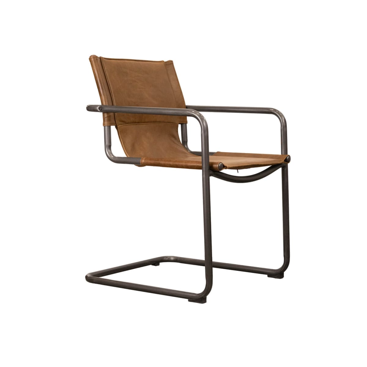 Billy Arm Dining Chair - Whiskey - lh-import-dining-chairs