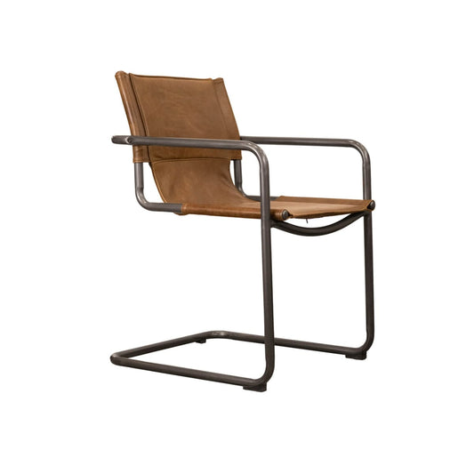 Billy Arm Dining Chair - Whiskey - lh-import-dining-chairs