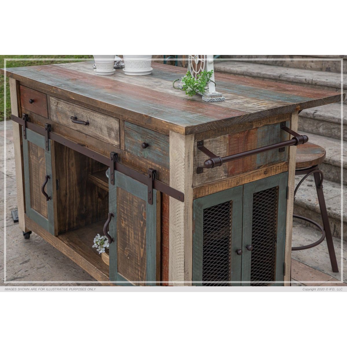 Antique Kitchen Island - Kitchen Island