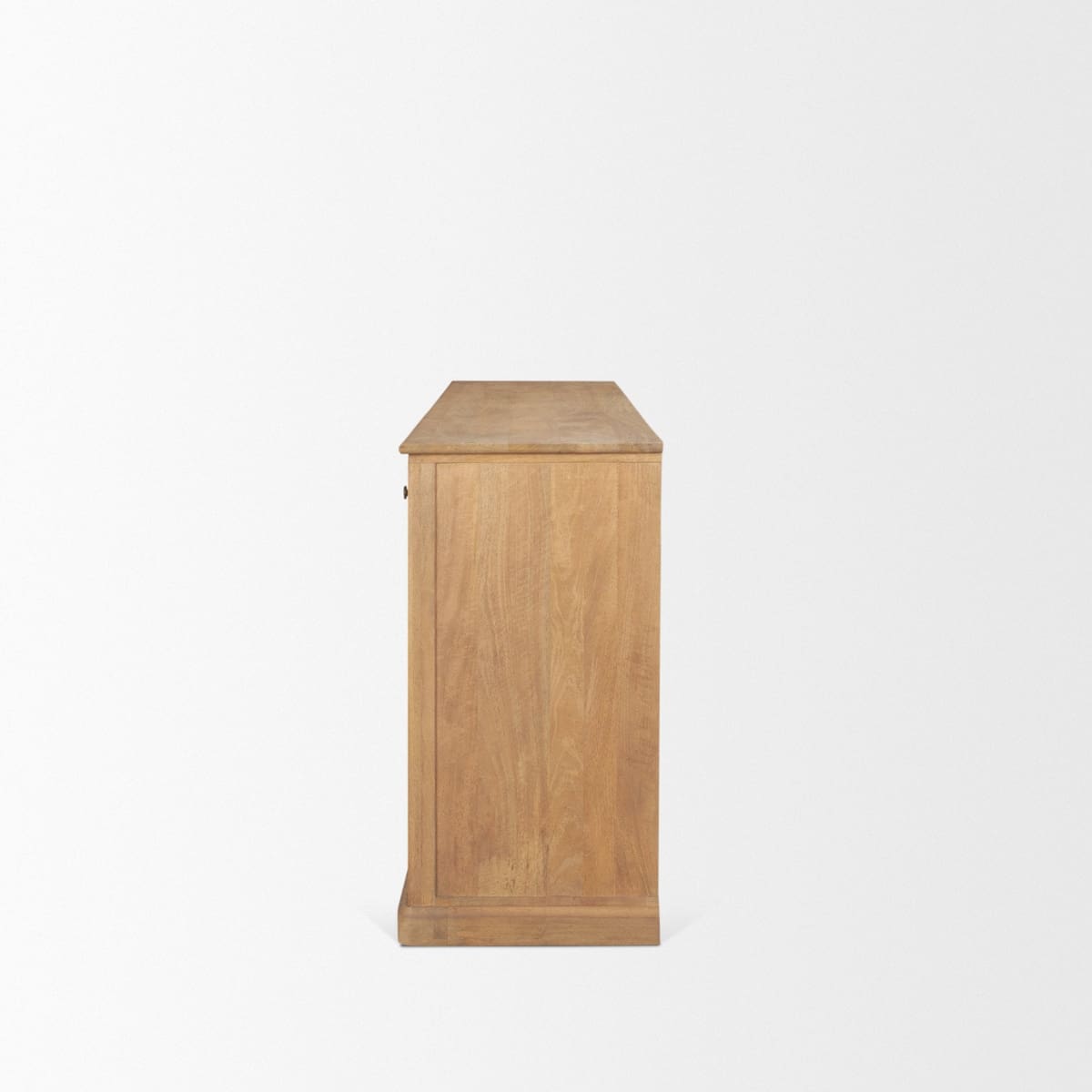 Braxton Sideboard Light Brown | Dark Aged Brass - sideboards-and-buffets